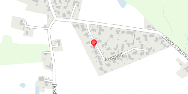 Trafikstøjkort på Krogvej 8, 4140 Borup