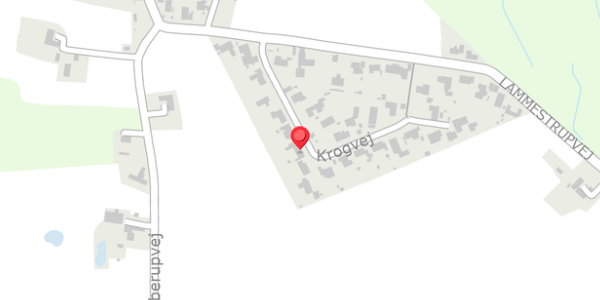 Trafikstøjkort på Krogvej 12, 4140 Borup