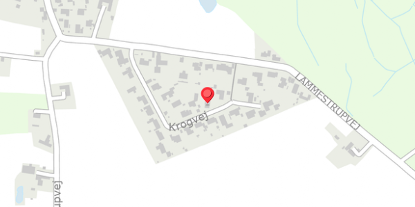 Trafikstøjkort på Krogvej 13, 4140 Borup