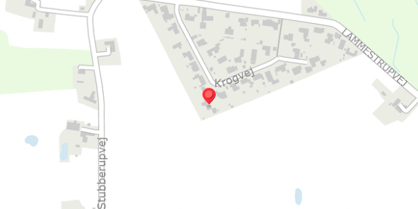 Trafikstøjkort på Krogvej 16, 4140 Borup