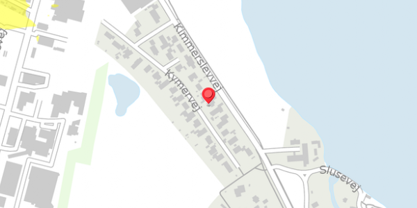 Trafikstøjkort på Kymervej 21, 4140 Borup