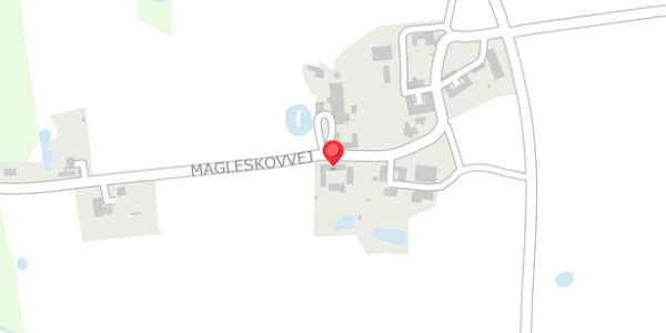Trafikstøjkort på Magleskovvej 5, . , 4140 Borup