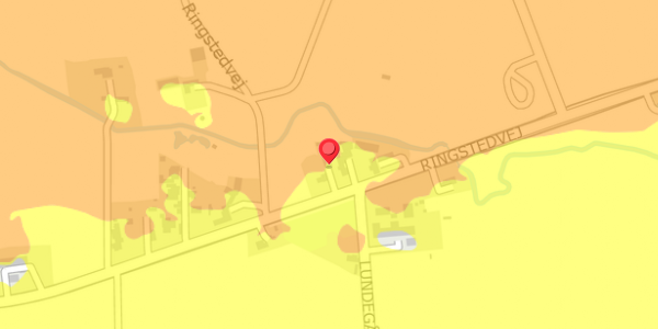 Trafikstøjkort på Ringstedvej 594, 4100 Ringsted