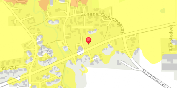 Trafikstøjkort på Ringstedvej 630, . , 4100 Ringsted