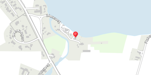 Trafikstøjkort på Slusevej 3, 4140 Borup