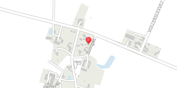 Trafikstøjkort på Svinget 4, 4100 Ringsted