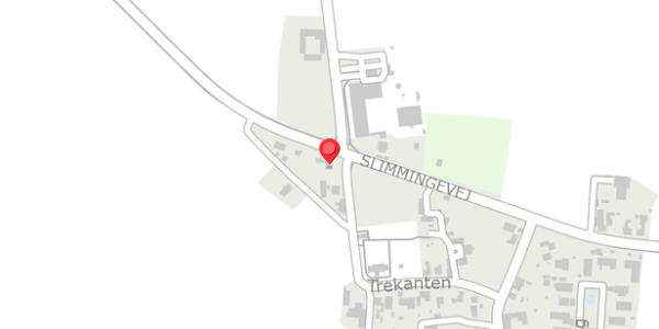 Trafikstøjkort på Trekanten 2, 4100 Ringsted