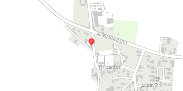 Trafikstøjkort på Trekanten 6, 4100 Ringsted
