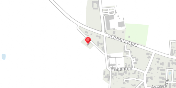Trafikstøjkort på Trekanten 8, 4100 Ringsted