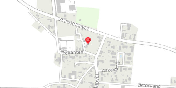 Trafikstøjkort på Trekanten 9, 4100 Ringsted
