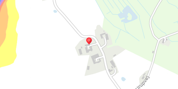 Trafikstøjkort på Urupvej 9, 4140 Borup