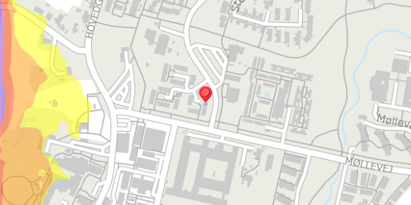 Trafikstøjkort på Ærtebjerghusene 5, 4140 Borup