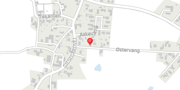 Trafikstøjkort på Østervang 3, . , 4100 Ringsted