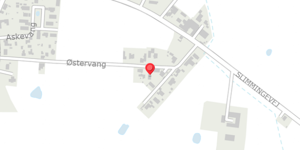 Trafikstøjkort på Østervang 8A, 4100 Ringsted