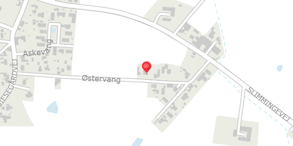 Trafikstøjkort på Østervang 13, 4100 Ringsted