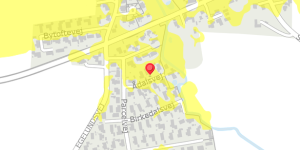 Trafikstøjkort på Ådalsvej 5, . , 4100 Ringsted