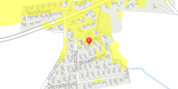 Trafikstøjkort på Ådalsvej 6, 4100 Ringsted