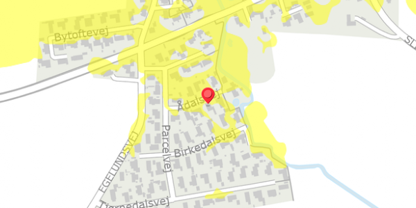 Trafikstøjkort på Ådalsvej 8, 4100 Ringsted