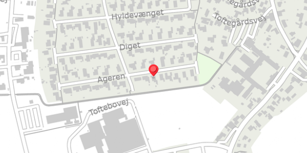 Trafikstøjkort på Ageren 13, . , 4652 Hårlev