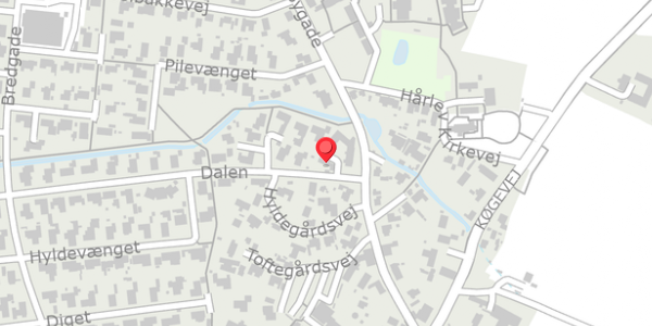 Trafikstøjkort på Dalen 2D, . , 4652 Hårlev