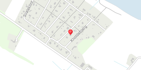 Trafikstøjkort på Knoldebjerg 21, 4592 Sejerø