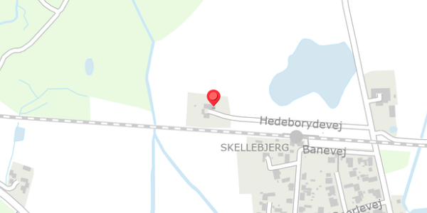 Trafikstøjkort på Hedeborydevej 5, 4293 Dianalund