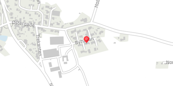 Trafikstøjkort på Byhaven 8, . , 4571 Grevinge