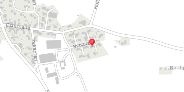 Trafikstøjkort på Byhaven 10, . , 4571 Grevinge