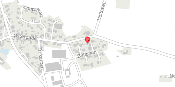Trafikstøjkort på Byhaven 11, . , 4571 Grevinge