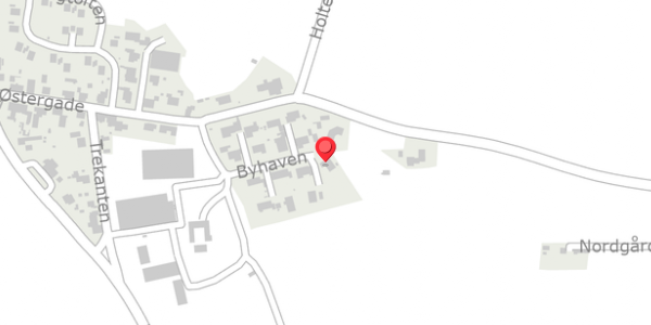 Trafikstøjkort på Byhaven 14, . , 4571 Grevinge