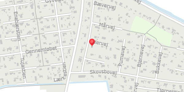 Trafikstøjkort på Ildervej 2, 4571 Grevinge