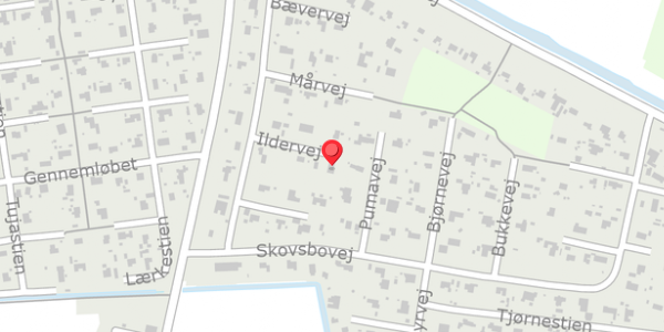 Trafikstøjkort på Ildervej 6, . , 4571 Grevinge