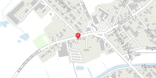 Trafikstøjkort på Kalundborgvej 13D, 4540 Fårevejle