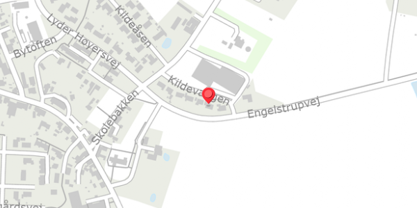 Trafikstøjkort på Kildevangen 10, . , 4571 Grevinge