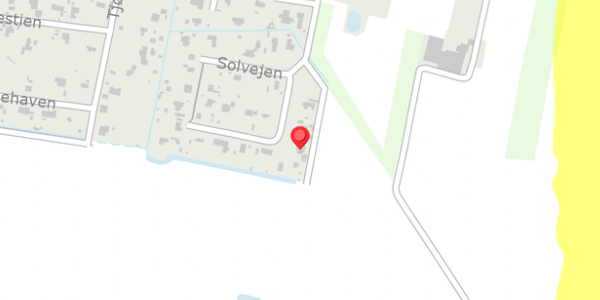 Trafikstøjkort på Solvejen 7, 4571 Grevinge