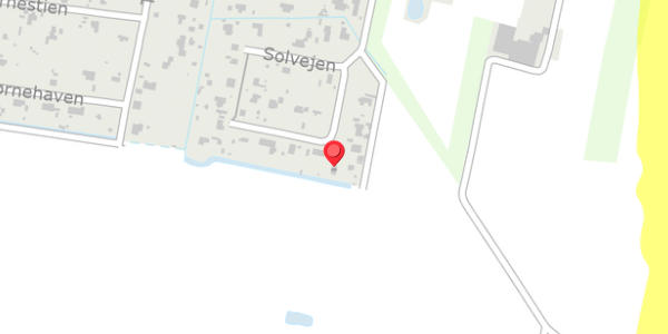 Trafikstøjkort på Solvejen 9, 4571 Grevinge
