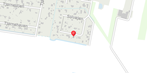 Trafikstøjkort på Solvejen 13, 4571 Grevinge