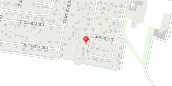 Trafikstøjkort på Solvejen 25, 4571 Grevinge