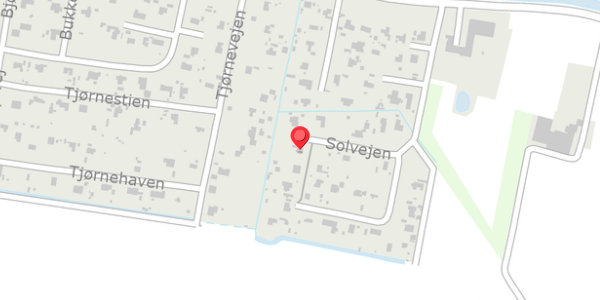 Trafikstøjkort på Solvejen 30, 4571 Grevinge