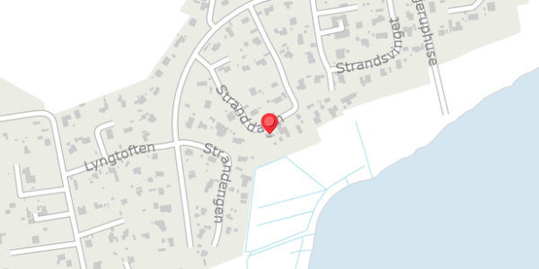 Trafikstøjkort på Stranddalen 15, . , 4571 Grevinge