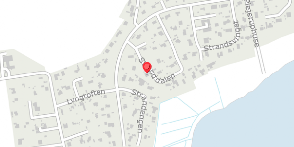 Trafikstøjkort på Stranddalen 17, . , 4571 Grevinge