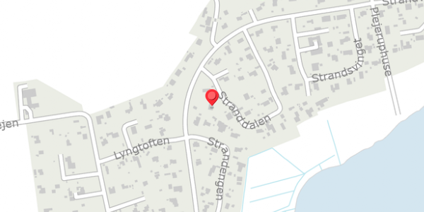 Trafikstøjkort på Stranddalen 19, . , 4571 Grevinge