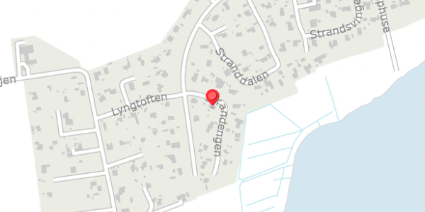 Trafikstøjkort på Strandengen 4, 4571 Grevinge