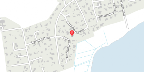 Trafikstøjkort på Strandengen 7, . , 4571 Grevinge