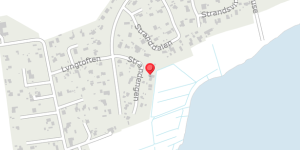 Trafikstøjkort på Strandengen 11, . , 4571 Grevinge