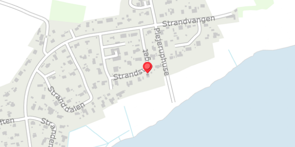 Trafikstøjkort på Strandsvinget 9, 4571 Grevinge