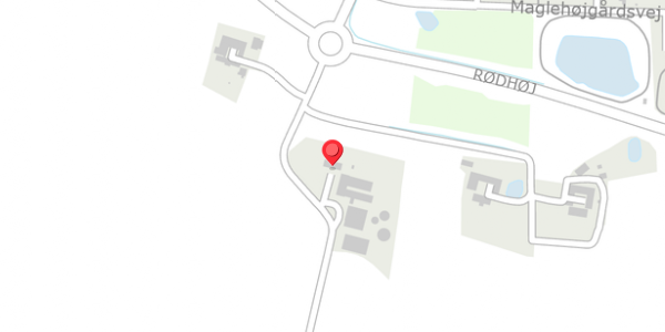 Trafikstøjkort på Strandvangsvej 3B, . , 4571 Grevinge