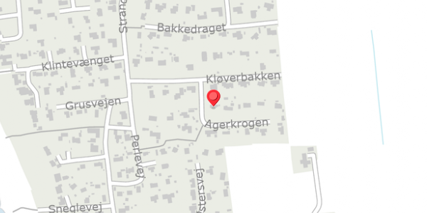 Trafikstøjkort på Agerkrogen 3, . , 4200 Slagelse