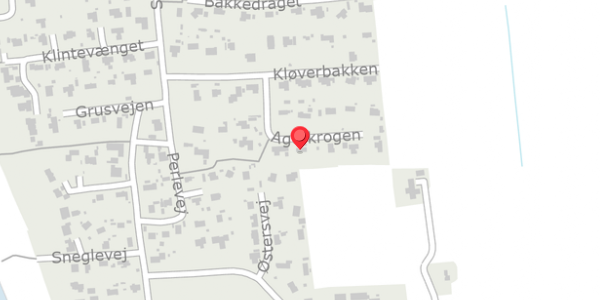 Trafikstøjkort på Agerkrogen 10, . , 4200 Slagelse