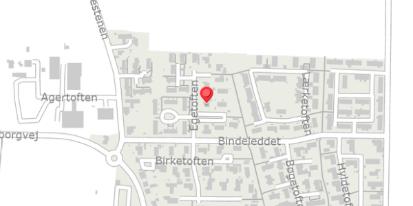 Trafikstøjkort på Egetoften 12, . , 4281 Gørlev